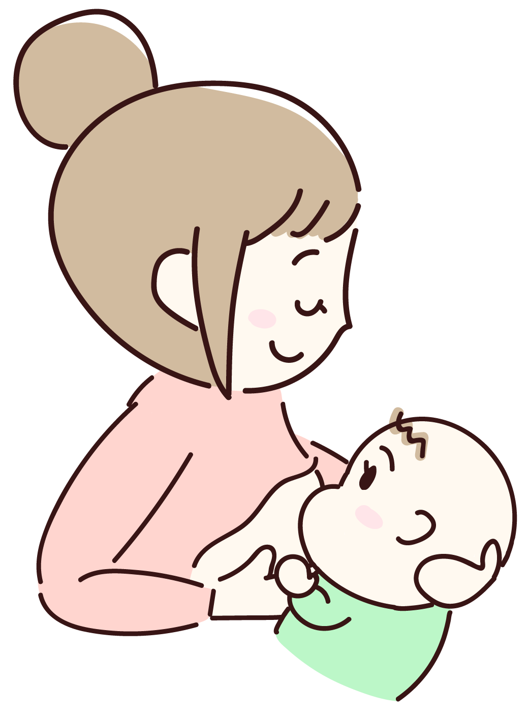 イラスト解説 授乳のやり方 手順とポイント ミルベビー